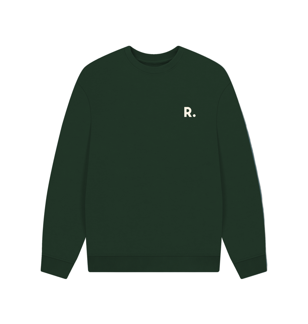 Evergreen Printed Sweater Front