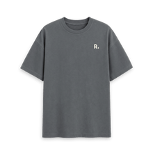 Load image into Gallery viewer, Slate Grey Printed T-shirt Front