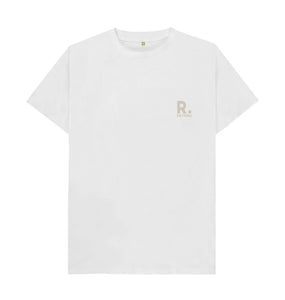 White Ration.L Organic T-Shirt White