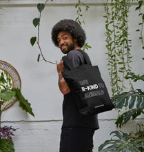 Load image into Gallery viewer, R-Kind Organic tote Bag - Black