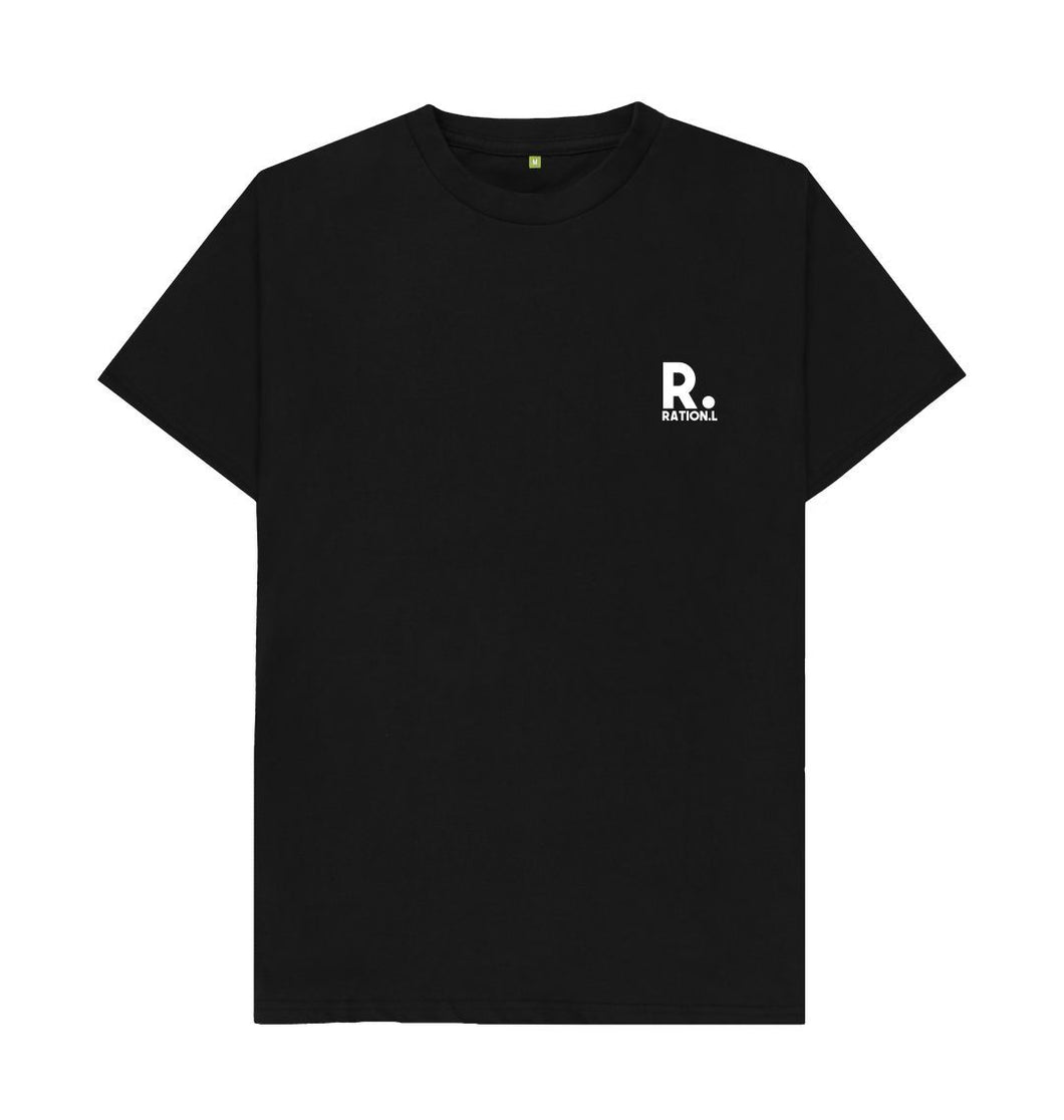 Black Ration.L Organic T-shirt Black