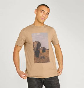 We R kind to Animals Organic T-Shirt  - Sand
