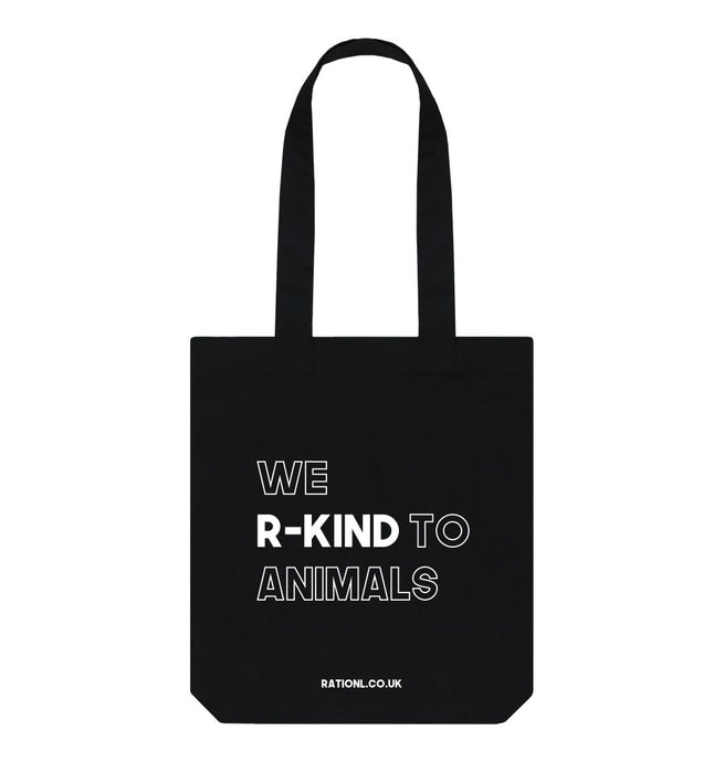 Black R-Kind Organic tote Bag - Black