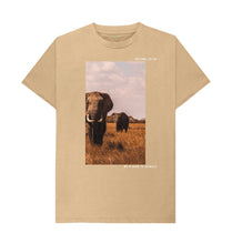 Load image into Gallery viewer, Sand We R kind to Animals Organic T-Shirt  - Sand