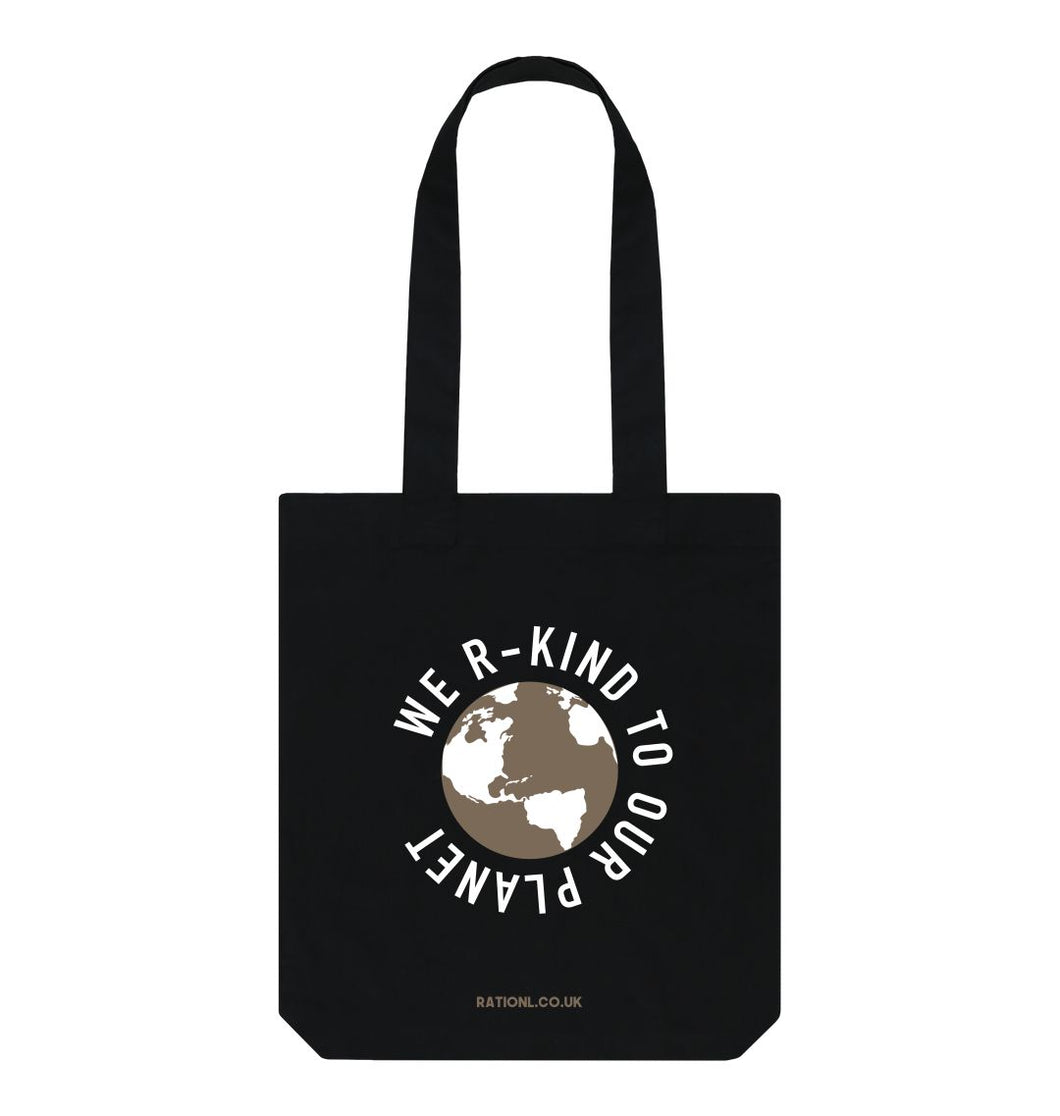 Black We R Kind Organic Tote Bag - Black