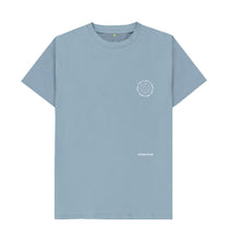 Load image into Gallery viewer, Stone Blue R Truth Organic T-Shirt - Blue