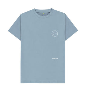 Stone Blue R Truth Organic T-Shirt - Blue