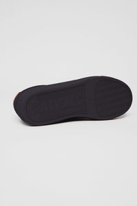 R-KIND VEGAN - MERCURY BLACK GRAINED TRAINER