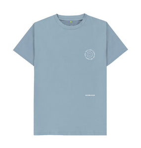 Stone Blue R Truth Organic T-Shirt - Blue